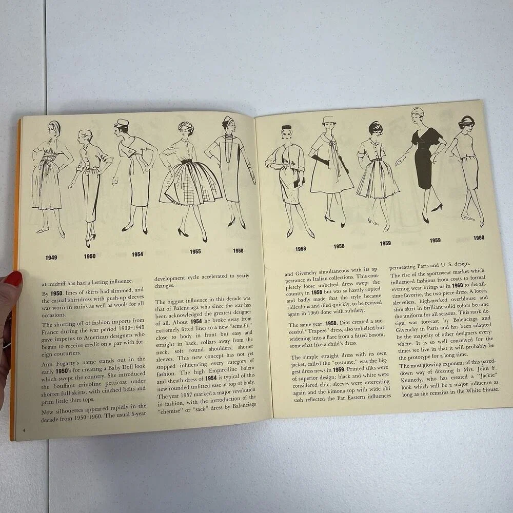Sixty Years of Fashion 1900-1960 The Evolution of Women's Styles‎ in America
